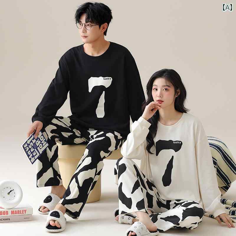 カップル パジャマ 春秋 2024 新型 男女 カジュアル 長袖は 純綿の 家庭 服を 着る ことが できます。製品カテゴリー: スーツ生地名: コットンスタイル: プルオーバー,甘くて可愛いスタイル主な生地構成: 綿厚さ: 中程度の生地の厚さ(重さ): 中程度(161～180g/平方メートル)首輪の種類: ラウンドネック袖丈: 長袖パンツの長さ: ズボン機能: レジャー,睡眠,弾力性,ホーム,快適な,屋外でも着用可能市場投入までの時間: 2024年秋適した季節: 秋適用可能なシナリオ: 屋外,ホーム色: 746,747,750,754,756,758,759,762,764,770,771,772サイズ: 女性M,女性L,女性XL,女性XXL,男性L,XL,男性XXL,男性XXXLブランド: その他出身地: 汕頭商品番号: 746主な生地成分の含有量: 100%