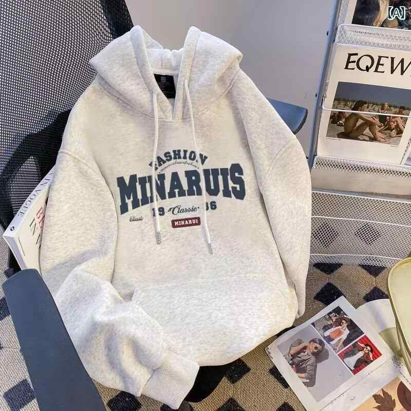 乐天商城 - 秋の 純綿と 帽子の 男性 ファッション insが ゆったり して います。