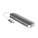j5 create JCD384 USB Type-C 10-in-1 マルチアダプタ Power Delivery対応(2)