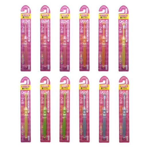 BULK LIFE(バルクライフ) デントファイン ジュニア こども用歯ブラシ 仕上げ磨き 0?2歳 12本入り BULK LIFE(バルクライフ) デントファイン ジュニア こども用歯ブラシ 仕上げ磨き 0?2歳 12本入り
