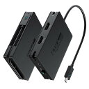 Cable Matters 8-in-1ポータブル40Gbps USB4ハブ、USB 4ドック デュアルHDMI 4K@60Hz、シングルHDMI 4K@120Hz / 8K@30Hz、100W PD、ギガビットイーサネット、XPS、Surface Pr