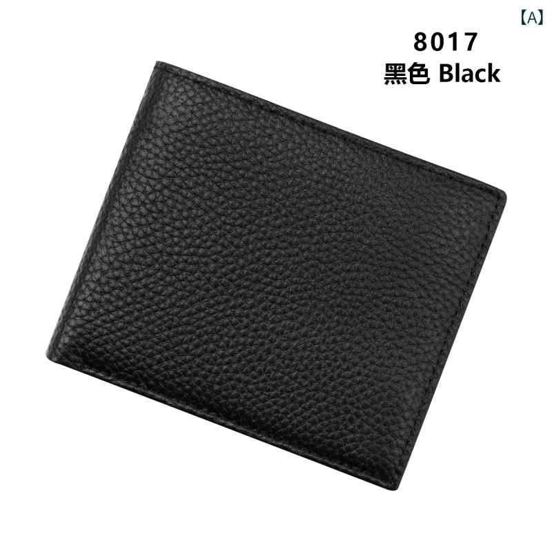 Rakuten - 外国 貿易 向け メンズ 財布本 革 製 盗難 防止 RFID ブロッキング 機能 付き多 機能 ポータブル コインケース多 カード スロット 小銭 入れ