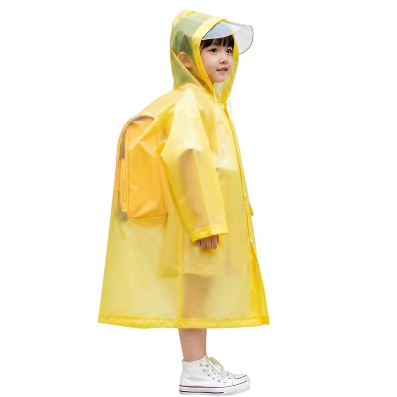  レインコート キッズ ランドセル対応 女の子 男の子 子供 レインウエア カッパ 雨具 レイン ポンチョ 撥水 防水 通学 遠足 アウトドア フリーサイズ