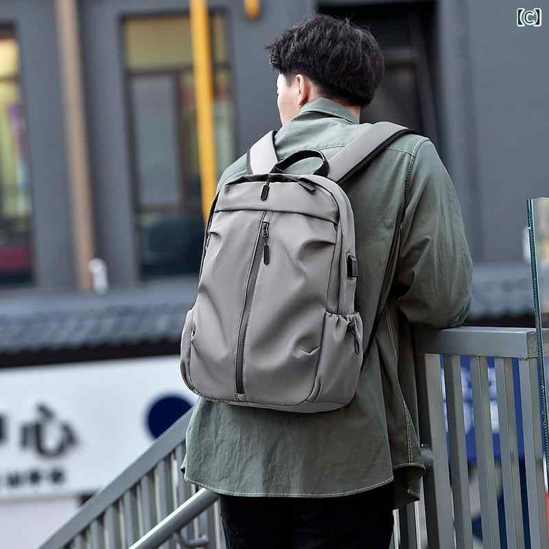 スカイライトのクロス ボーダーの リュックサック 男性 用 ビジネス レジャー パソコンの バッグ 外出 旅行 バッグの ファッション 中学生の カバンの ロゴ｜アングル3