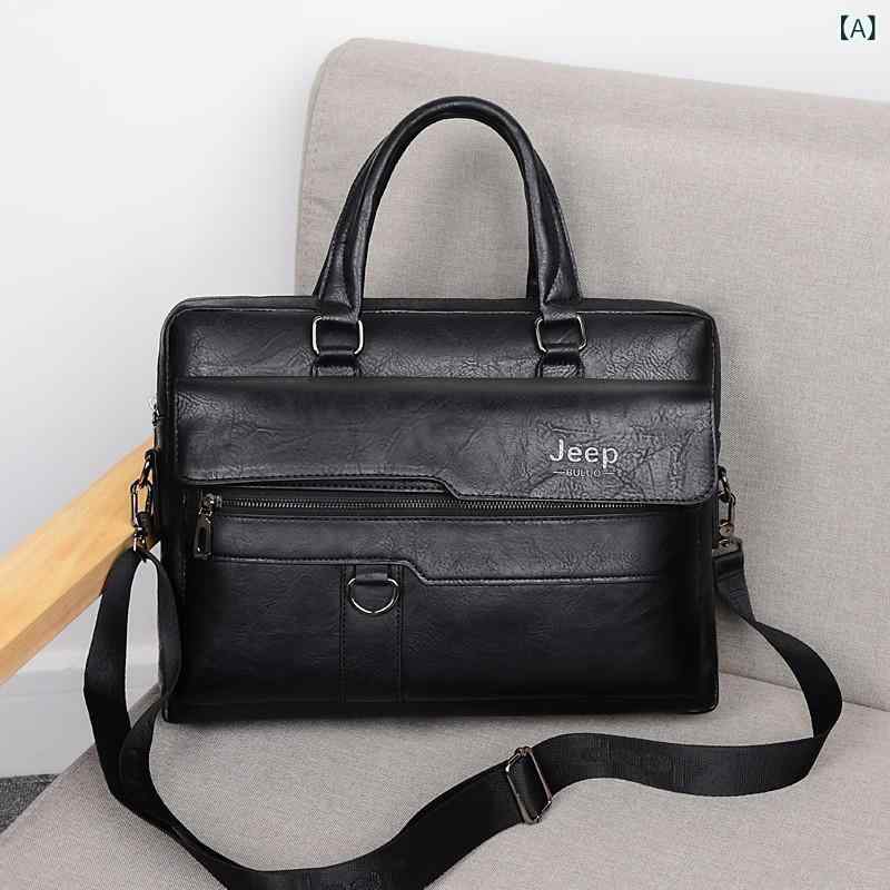 男性 用 バッグ、 ビジネス ハンドバッグ、大 容量 カジュアル ショルダーバッグ、 斜め 掛け バッグ、 メンズブリーフケース、 革 製 バッグ、 防水、 越境 卸売スタイル: ビジネス通勤商品番号: bz1108材料: puブランド: ...