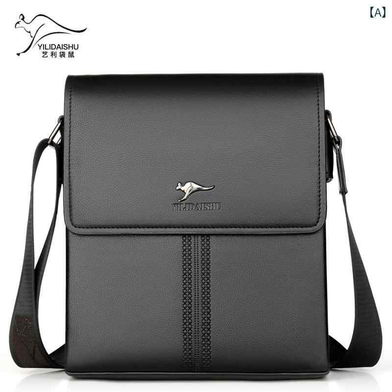 2023 新型 男性 カバン 斜め ショルダーバッグビジネスブリーフケース 男性 カバン 縦 型 リュックサック メーカー 直販