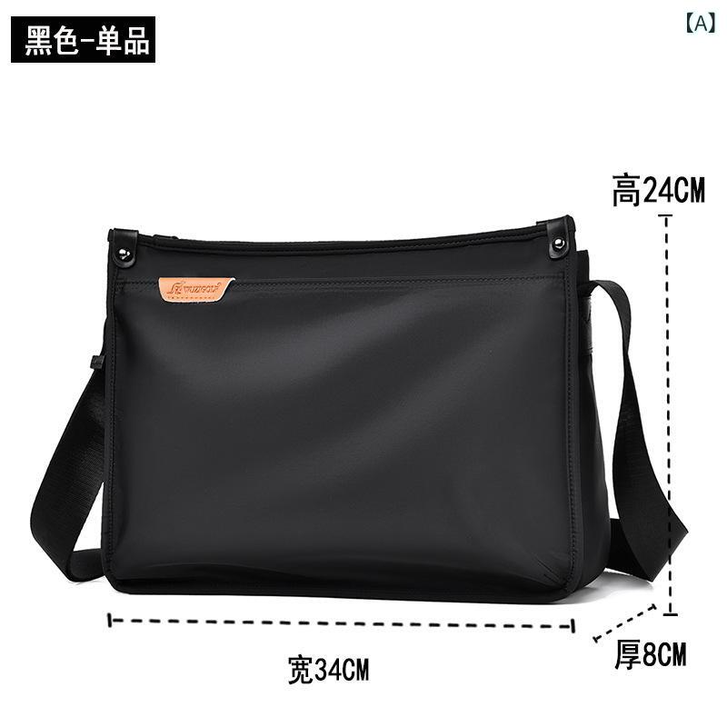 A 4 対応 多層 防水 小型 バック パック メンズ ビジネス ショルダーバッグ メンズ バッグ クロスボディバッグ 通勤 ビジネス スタイル