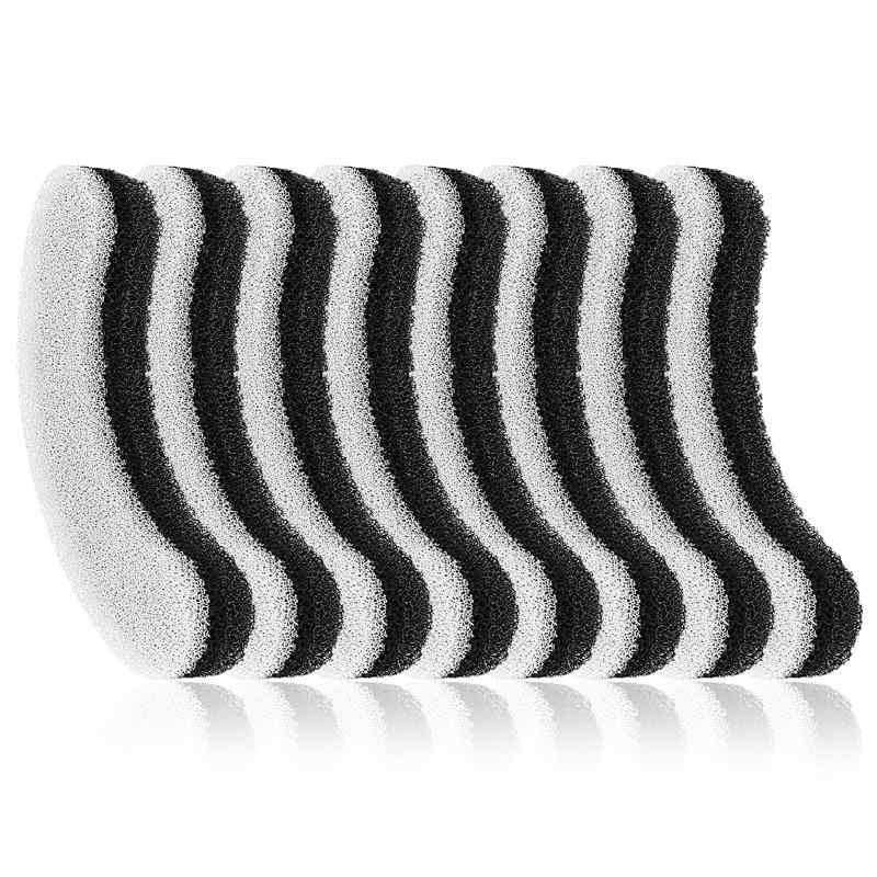 ald 猫 給水器 フィルター 水 給水機 軟水化フィルター ペット給水器交換用フィルター 自動給水器に適用 活性炭 イオン交換樹脂 (黒い, 8)