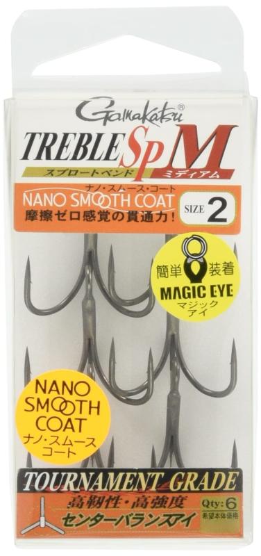 がまかつ(Gamakatsu) トレブルフック バラ トレブルSP-M(ナノスムースコート)