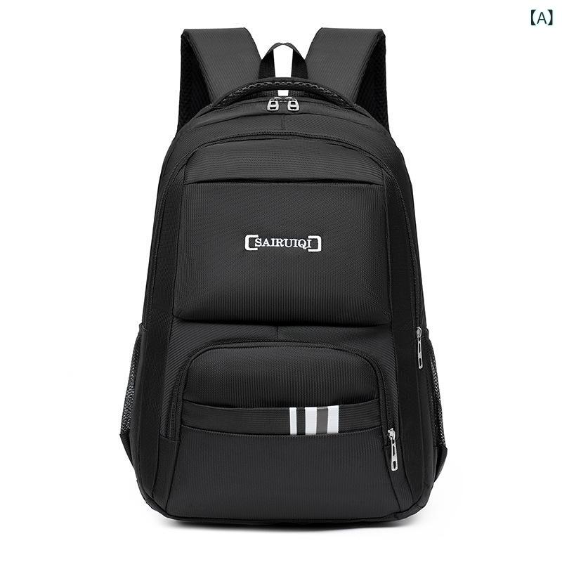 会社の 対外 貿易の 新型の アルファベットの 男性の リュックサックの 学生の カバンの パソコンの カバンの レジャーは logoを 注文 して よく 売れて います。(x2)