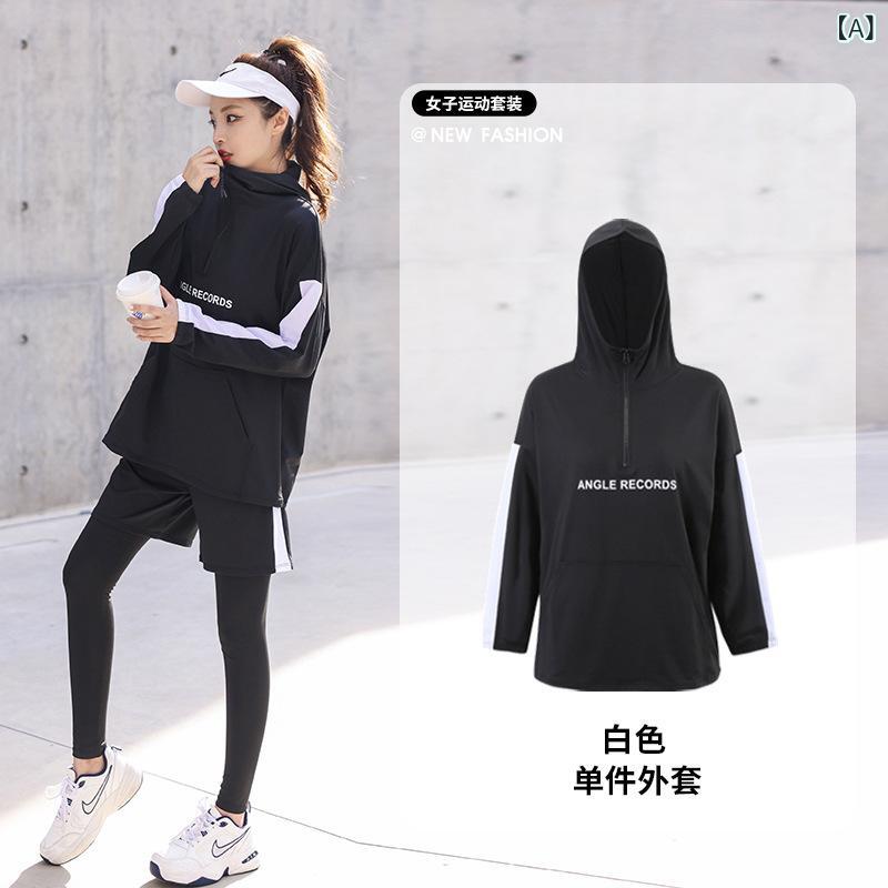 スポット 卸売り 新型 ヨガ 服 運動 セット 長袖 長 ズボン半 ズボンブラジャーランニングトレーニング 服 クロス ボーダー 運動