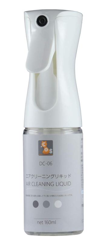 ガイアノーツ(Gaianotes) ドットコス エアクリーニングリキッド スプレータイプ 160ml 水溶性リキッド DC-06