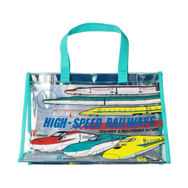 Beach Bags, Pool Bags - [Kids Foret] 子供服 (キッズフォーレ) JR新幹線電車柄プールバッグ B35694