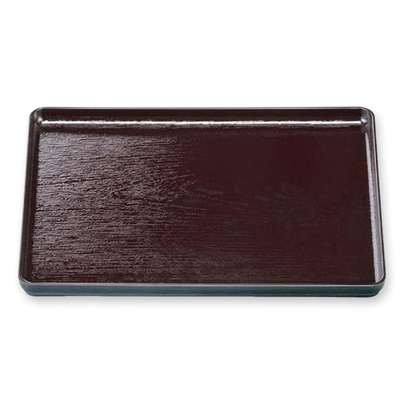 J-kitchens お盆 尺2大寿木目 盆 新溜SL(約 36×28.2×2.2cm) 日本製