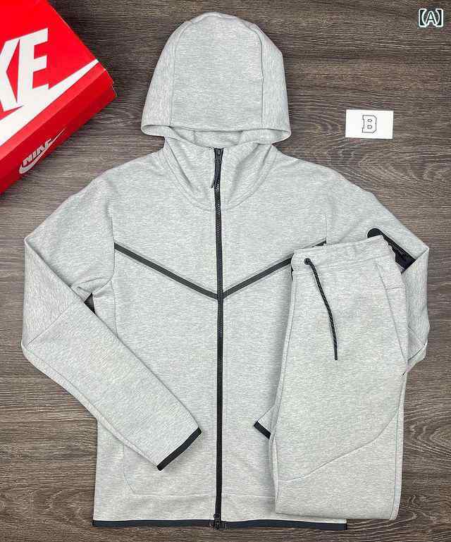 国境を 越えた アマゾン 欧米の 人気 男性 スポーツ スーツ 春秋の 新型 帽子 付き スポーツ ウェアの カジュアル スーツ