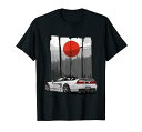 JDM NSX カーチューニング ジャパン ライジング サン ドリフト インポート Tシャツ