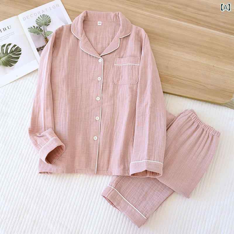 無印 風 カップル パジャマ 女性 4 層 ガーゼ 純綿 長袖 春秋 夏 薄手 男性 格子 家庭 服 セット製品カテゴリー: スーツ生地名: 綿スタイル: スーツ,シンプルかつカジュアル主な生地構成: 綿厚さ: 薄い部分生地の厚さ(重さ): 薄い (121-140g/平方メートル)首輪の種類: ラペル袖丈: 長袖パンツの長さ: ズボン機能: レジャー,通気性のある,睡眠,ホーム,いいね,快適な市場投入までの時間: 2025年春適した季節: 夏,春適用可能なシナリオ: ホーム色: ピンクの小さなチェック柄〜レディーススタイル,ブリックレッド小チェック柄～レディーススタイル,グレー小チェック柄～メンズスタイル,ブルー小チェック柄～メンズスタイルサイズ: M,L,XL出身地: 山東坊商品番号: 先染めジャカードカップルセット国境を越えた輸出専用の供給源ですか?: いいえ主な生地成分の含有量: 95% (含む) ～ 100% (含まない)