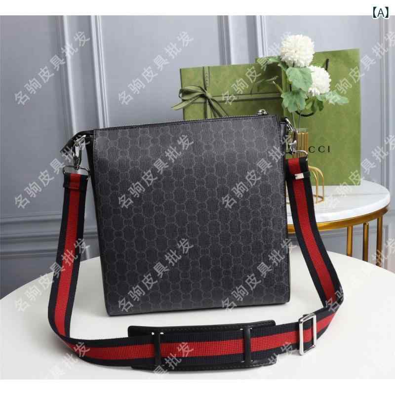 欧米の 対外 貿易の 新型 斜め ショルダーバッグ 縦 型 ビジネス ファッションの 気前が いい 男性 バッグ 現物 シングル ショルダーバッグ - 474143