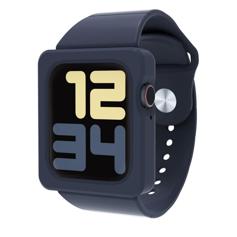 EYLE Apple Watch Series 7 / 6 / 5 / 4 / SE 44mm 45mm 対応 ケース バンド バンド一体型ケース TILE