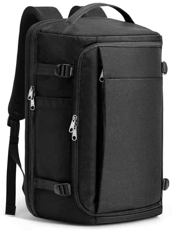  旅行リュック 40L 機内持ち込み リュック メンズ 大容量 バックパック 180度開閉 17.5インチPC対応 撥水 多収納 キャリーオン 通勤 出張 3WAY
