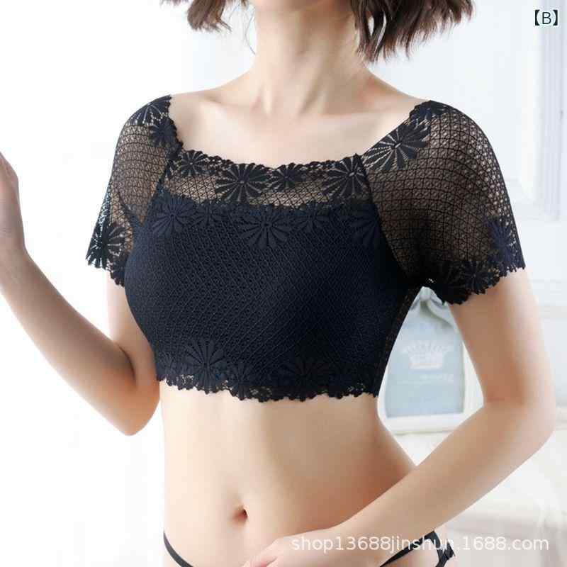 新 商品の 女性 ベストの 透かし 彫りの 底の シャツの ベストの セクシーな ショールは 光を 防ぎます。 skylight-10410809 スカイライト サンプル画像2