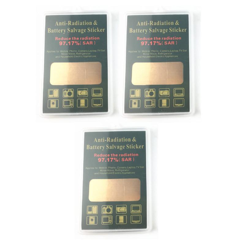 Saki&Masa EWI電磁波防止シート 電磁波対策 携帯 パソコン iPad 電子レンジ wifi無線LAN 電子機器 電磁波遮断ステッカー 電磁波干渉防止シート(3枚入り)