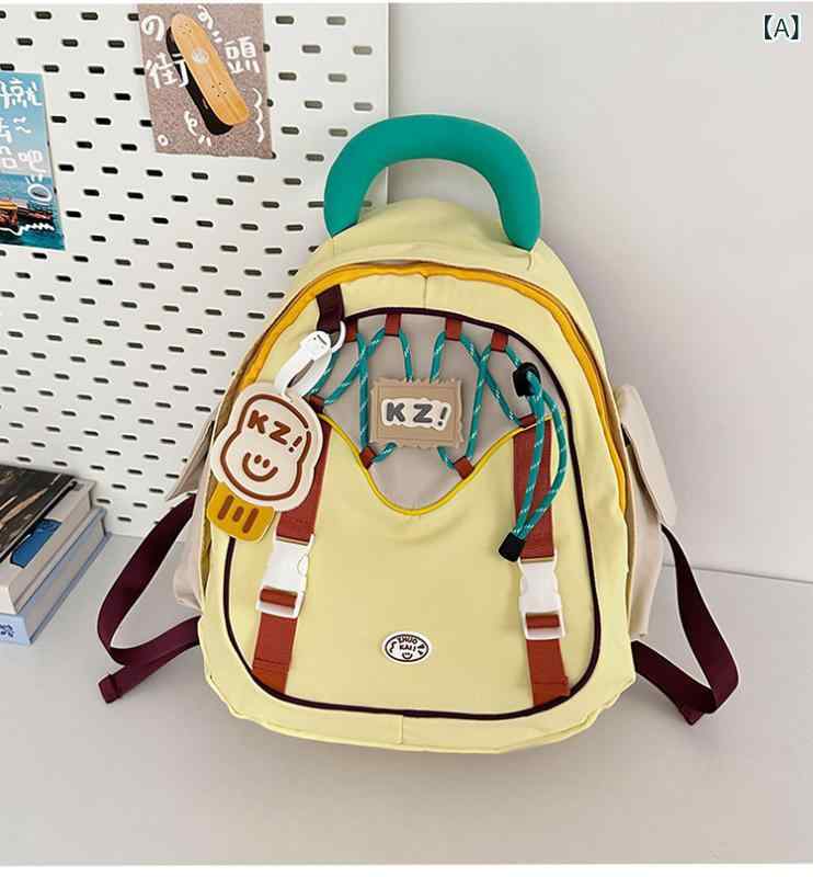 学院 風 かわいい 大衆 デザイン かばん 日系 高校の 学生の 肩が 小さくて 清新な 森 系 バック パックの 女性の 肩が 小さい
