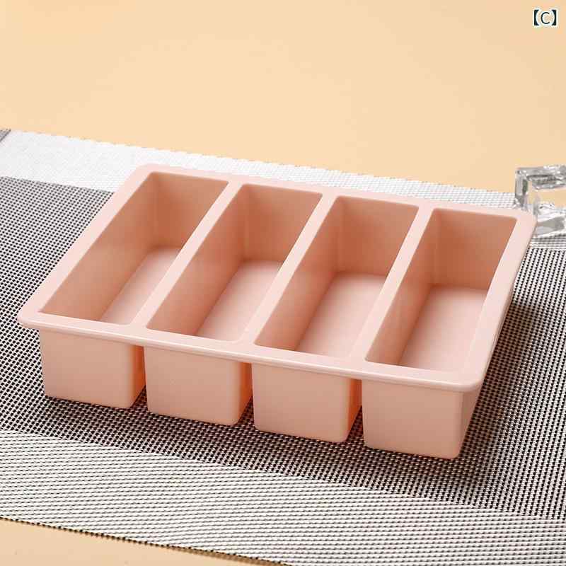 スポット メーカー 直接 供給 製氷 皿 4 ピース シリコーン 製氷 皿 型 ホーム クリエイティブ DIY 製氷 皿 3