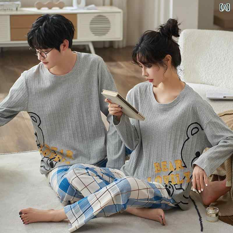 カップル パジャマ 秋冬 綿 質 長袖 セット 甘い かわいい アニメ ゆるい プラス サイズ 男性 女性 ホーム ウェア製品カテゴリ: セット生地名: コットンデザイン: セットメイン生地成分: コットン厚さが薄い: 中程度生地の厚さ (坪量): 適度 (141-160グラム/平方メートル)襟タイプ: ラウンドネック袖の長さ: 長袖ズボンの長さ: ズボン機能: レジャー,通気性,睡眠,ストレッチ,ホーム,快適,外着可発売時期: 2022年秋季節にぴったり: 冬,秋適用シーン: ホームカラー: Mjl 7377,Mjl 7376,Mjl 7375,Mjl 7372,Mjl 7368,Mjl 7365サイズ: 女性m,女性l,レディースxl,レディースxxxl,メンズl,メンズxxxl,メンズxxxl産地: 汕頭貨物番号: Aクロスボーダー輸出専用供給源ですか: はいメイン生地成分含有量: 30% (含む)-50% (含まない)スタイル: 漫画