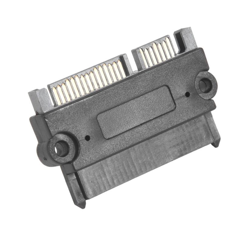 Dovhmoh SATA 22P 7 +15オス-SATA 22ピンメスコンバーターアダプター