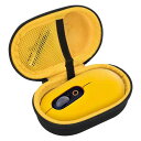 Geekriaマウスキャリングケース、ハードシェル保護旅行バッグワイヤレスマウス収納バッグ、ロジクール Logicool POPマウスと互換性があります(ブラストイエロー)(2)