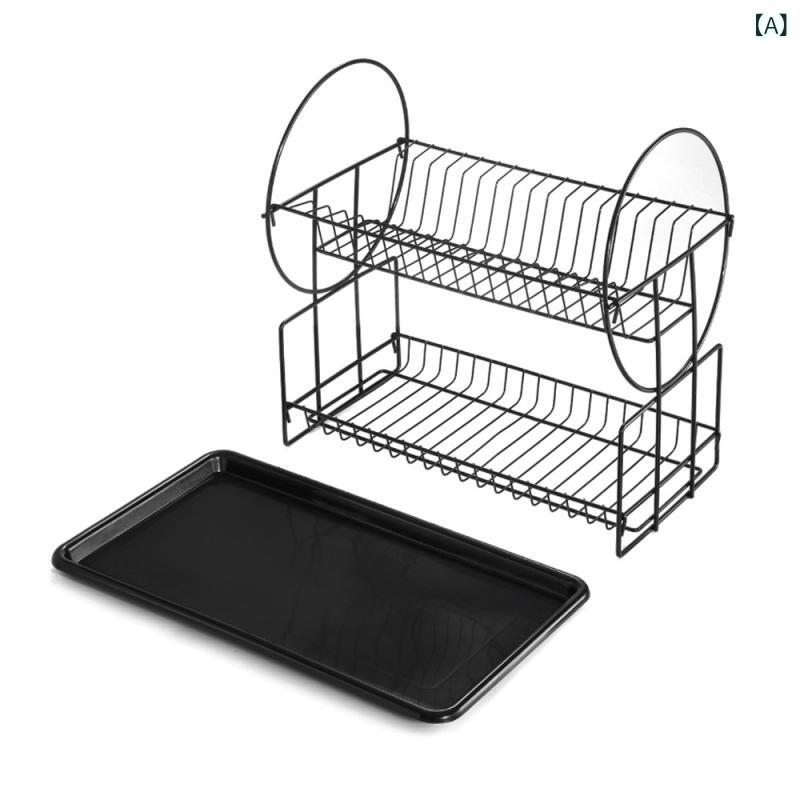 Stainless Goods - 台の 上の 水槽の 物置 棚の 食器 棚の 水たまり 棚の 食器洗い 池の 二 重の 白い 濾過 棚の 新型の 炭素 鋼の 冷たい 食器 棚