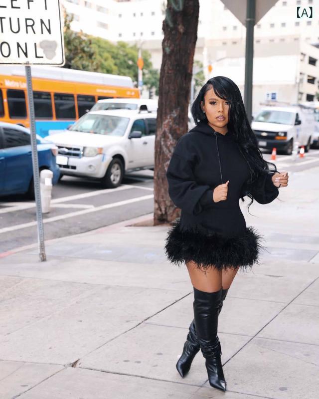 GT 9153 欧米の 女性の 帽子の 士の 衛 衣の純 工芸の 色の 羽の 金の 越境の 商品の ワンピースは ピ..