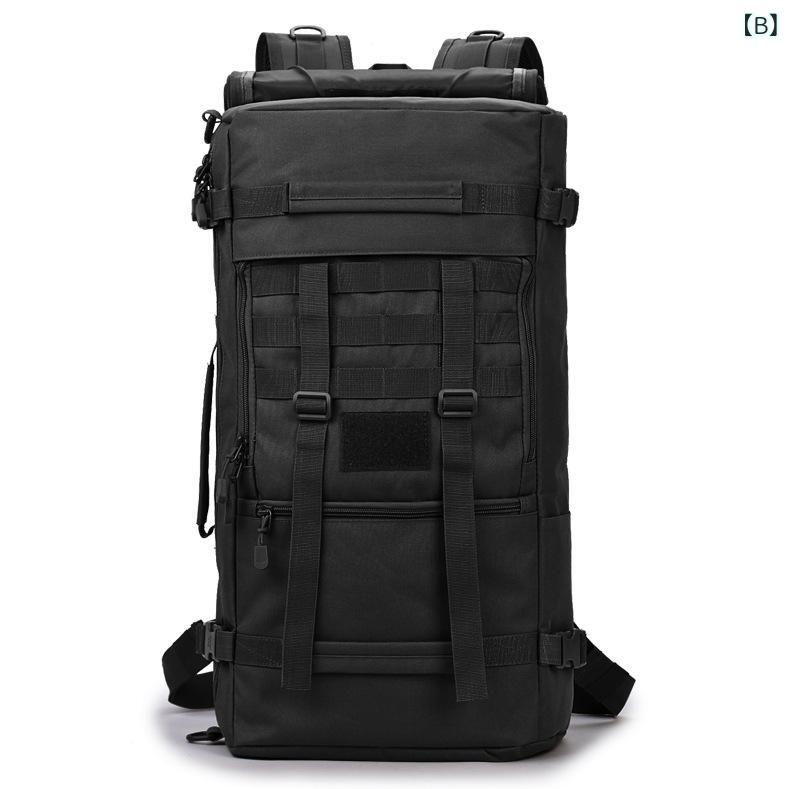 Rakuten - 50 リットルの 戦術は リュックサックの大 容量の 荷物を 多く 使います。