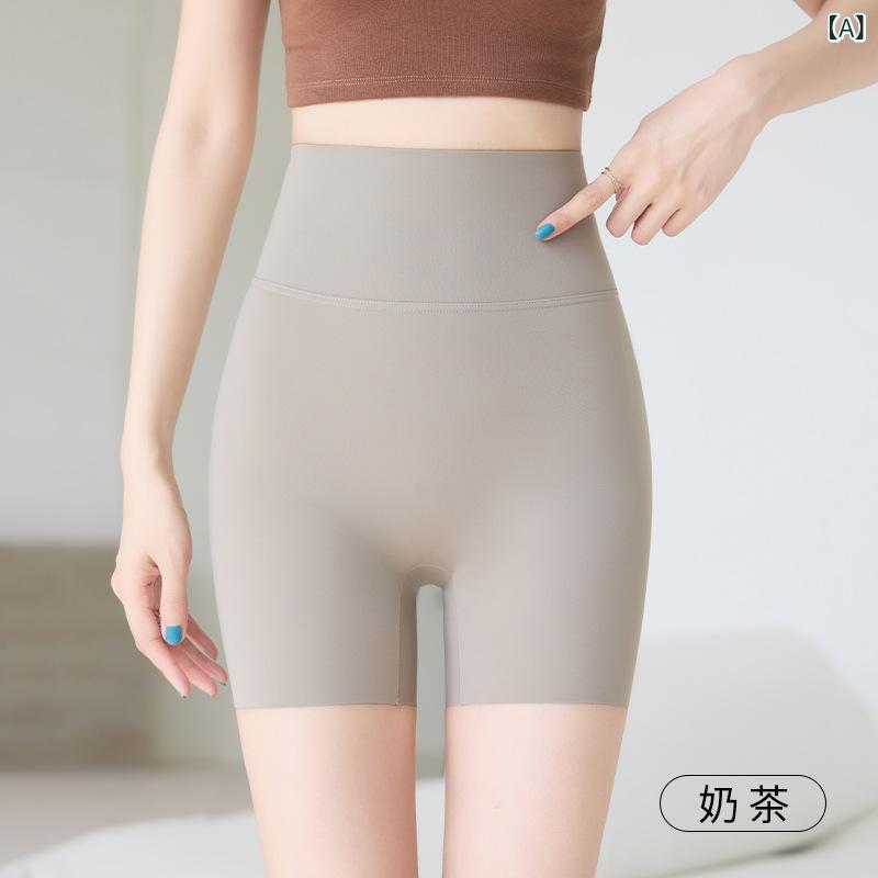 三 分 瑜伽 鲨鱼 裤女 外 穿 夏季 薄 款收 腹 提 臀 加 裆安全 裤防 走 光 打 底短 裤