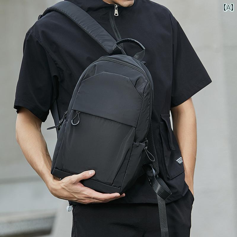 Rakuten - 国 潮の ミニの 小さい リュックサックの 男性の ファッションの ブランドの 軽い 学生の カバンの アウトドアの スポーツの 旅行の 小さい リュックサックの 男性の カバンの 女性