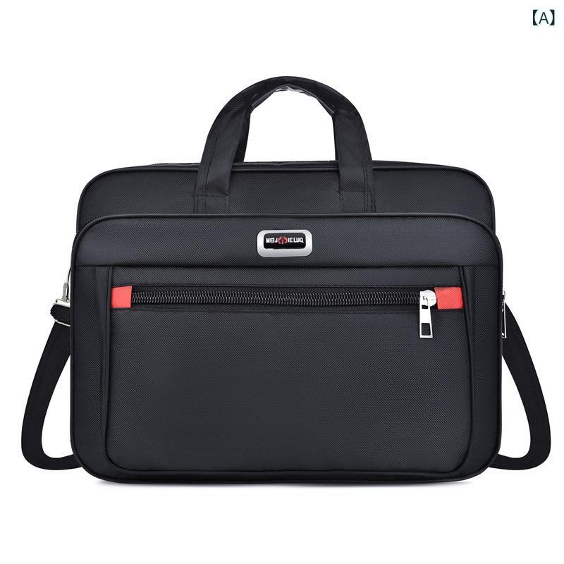 メーカー 直販 男性大 容量 ブリーフ ケース 出張 ノートパソコンバッグ 手提げ 旅行 バッグ 耐 磨耗 ビジネス バッグ