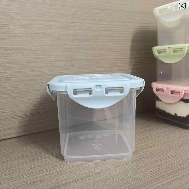 Rakuten - 密封 缶 貯蔵 タンク 食品 級 pp 5 保冷 箱 五穀 雑穀 収納 チーズ 缶 箱 ケーキ 包装 箱