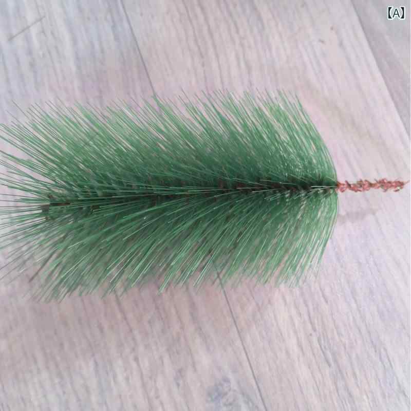 越境 アマゾン クリスマス 松葉多 素材 DIY 人工 植物 クリスマス デコレーション 挿し木