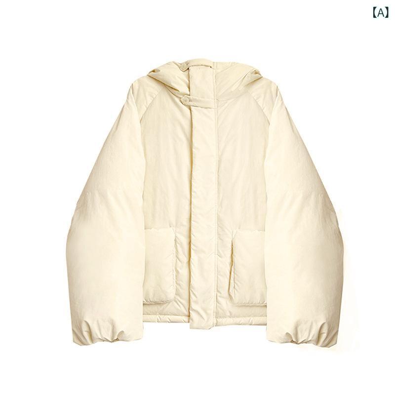 韓国の 東大 門の 卵の 家の eggの 帽子の ダウン ジャケットの 24 冬の 厚い レジャーの 保温の 白い ..