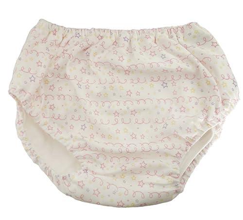 女の子用おねしょパンツ 星・クレヨンライン 150ml吸収