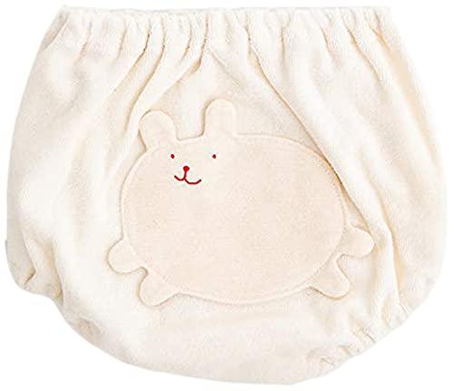 pompkins BABY オーガニックコットン100％【うさぎ・くま・わんこシリーズ】パンツ Y-1084 日本製