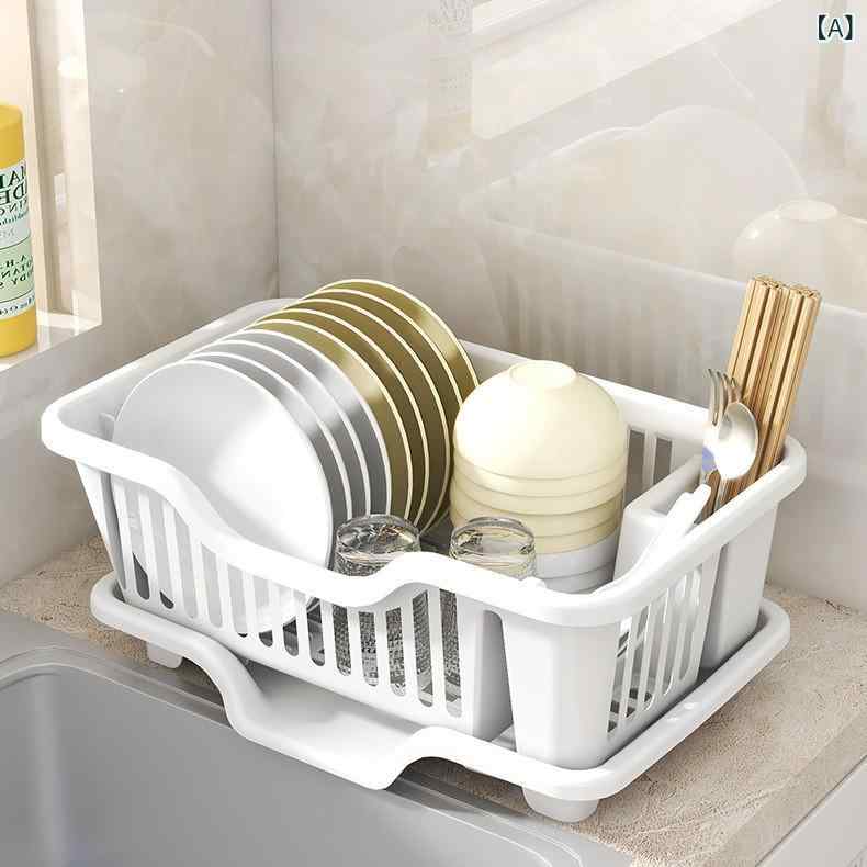 乐天商城 - 水切り 食器 棚 台所の テーブルの 食器と 箸の 濾過 水は 食器 棚の 家庭 用多 機能 水槽の 棚を 収納 します。