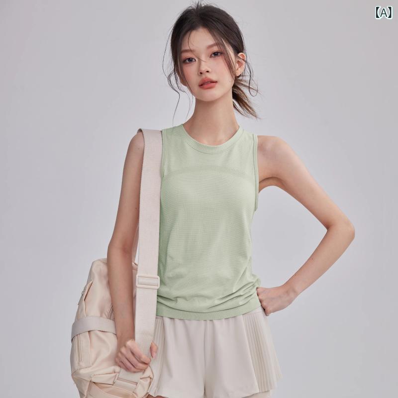 クロス ボーダー 夏の 女性の スポーツ Tシャツ フィット ネス ベスト ピラティストレーニングラウンドネックノースリーブ 速 乾性 通気 性 ヨガ 服 トップ供給カテゴリー: スポット製品カテゴリー: ベスト機能: 通気性のあるブランド: SONGZAN対象性別: 女性パターン: ソリッドカラー誤差範囲: 2-3cm季節に合わせて: Summer,Spring,秋外国貿易かどうか: いいえ在庫はありますか？: はい在庫の種類: 注文全体生地名: 化学繊維ブレンド生地の構成: ナイロン/ナイロン生地の成分含有量: 92%裏地名: 化学繊維ブレンド裏地の組成: スパンデックス裏地の成分含有量: 8%商品番号: ラピッド_陶酔BX色: Green,ピンク,白,紫,黄色,黒サイズ: S,M,L該当するシナリオ: ランニング,フィットネス機器,フィットネスと美容,スポーツトレンド国境を越えた輸出に独占的に供給されるかどうか: いいえ袖丈: ノースリーブ着る方法: プルオーバー服の長さ: 腹部まで服装パターン: ゆるい特許の種類: いいえ外国貿易輸出認証: /品質検査報告書番号: /対象者: 若い女性