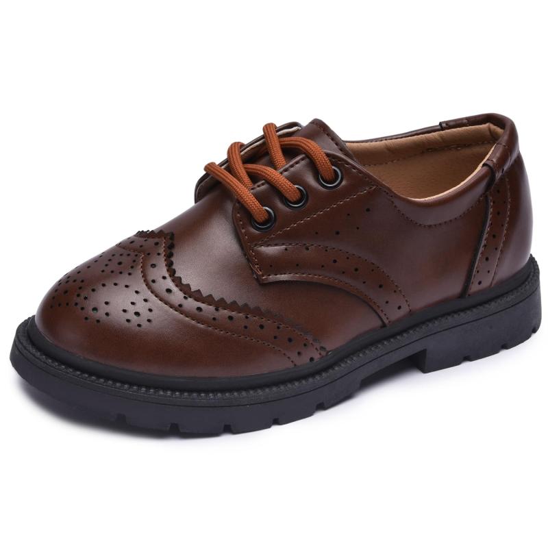 樂天商城 - [snofiy] ローファー キッズ 男の子フォーマルシューズ 学生子供靴 レースアップ 通学靴 七五三 結婚式 発表会 演奏会