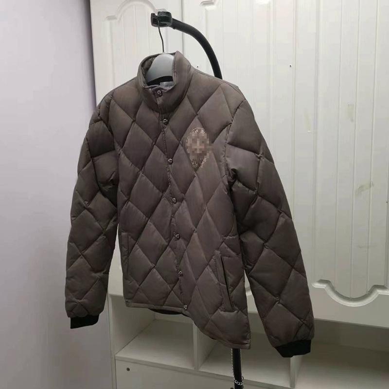 冬の新 スタイル スター ダックダウンファッションジャケットシングルブレスト 暖かい ダウンジャケットストリートファッション 男性と 女性の トップス