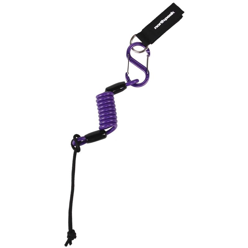 ノースピーク(north peak) リーシュコード スノーボード 【リーシュ最大長45cm/ボアブーツ用ジョイント付き】 NP-3341