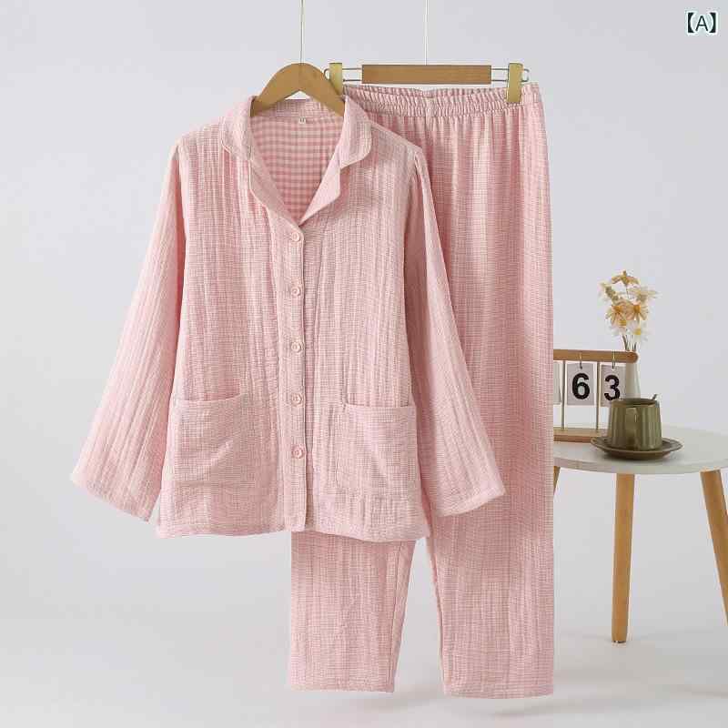 無印 良品 風 和風 良質 厚手 純綿 四 重 ガーゼ パジャマ レディース チェック 柄 メンズ 長袖 ルーム ウェア 秋冬 セット製品カテゴリー: スーツ生地名: 綿スタイル: スーツ,シンプルかつカジュアル主な生地構成: 綿厚さ: 中程度の生地の厚さ(重さ): 中程度 (181-200g/平方メートル)首輪の種類: ラペル/POLOカラー袖丈: 長袖パンツの長さ: ズボン機能: レジャー,睡眠,入浴する,ホーム,暖かい,快適な,屋外でも着用可能,その他市場投入までの時間: 2024年秋適した季節: 冬,春,秋適用可能なシナリオ: 屋外,ホーム色: ピンク(メス),バーガンディ(メス),ライトブルー(メス),ダークグレー(オス),ライトブルー(オス),ピンクのドールカラー(女性),バーガンディのドールカラー(女性),水色のドールカラー(女性)サイズ: M,L,XL,XXLブランド: ミアンドーニ出身地: ウェイファン国境を越えた輸出専用の供給源ですか?: はい主な生地成分の含有量: 100%