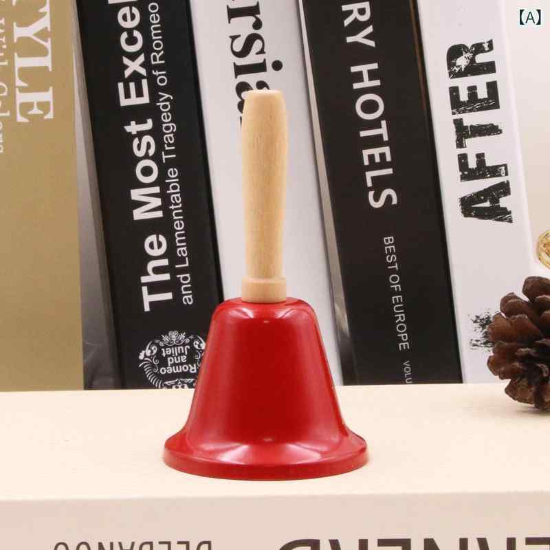 クリスマス 装飾 品 6 . 5 cm 口径 多色 サンタクロース 金属 鉄 鈴 サンタクロース 手 揺れ 鈴