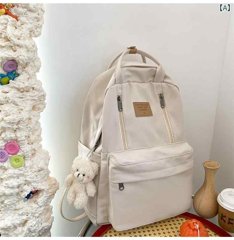 2023 新型 日系 中学校 学生 カバン 女子大 容量 リュックサックシンプルアウトドア 通勤 パソコン リュックサック(x3)